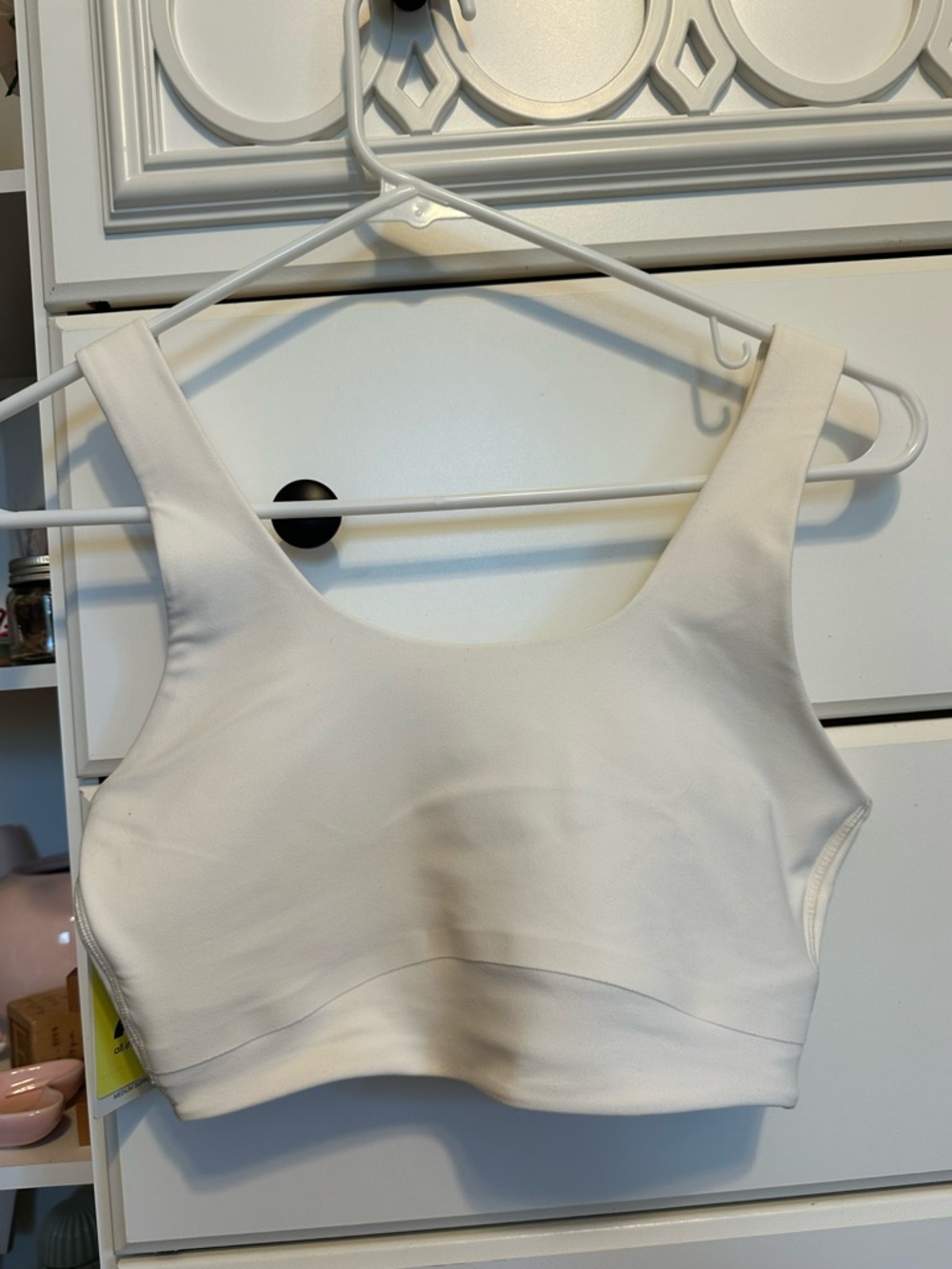 Target Cream Scoop Neck Bra